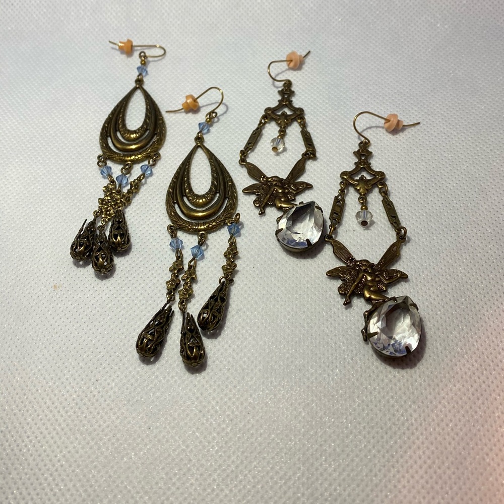 Earrings. Whimsical, 2pair